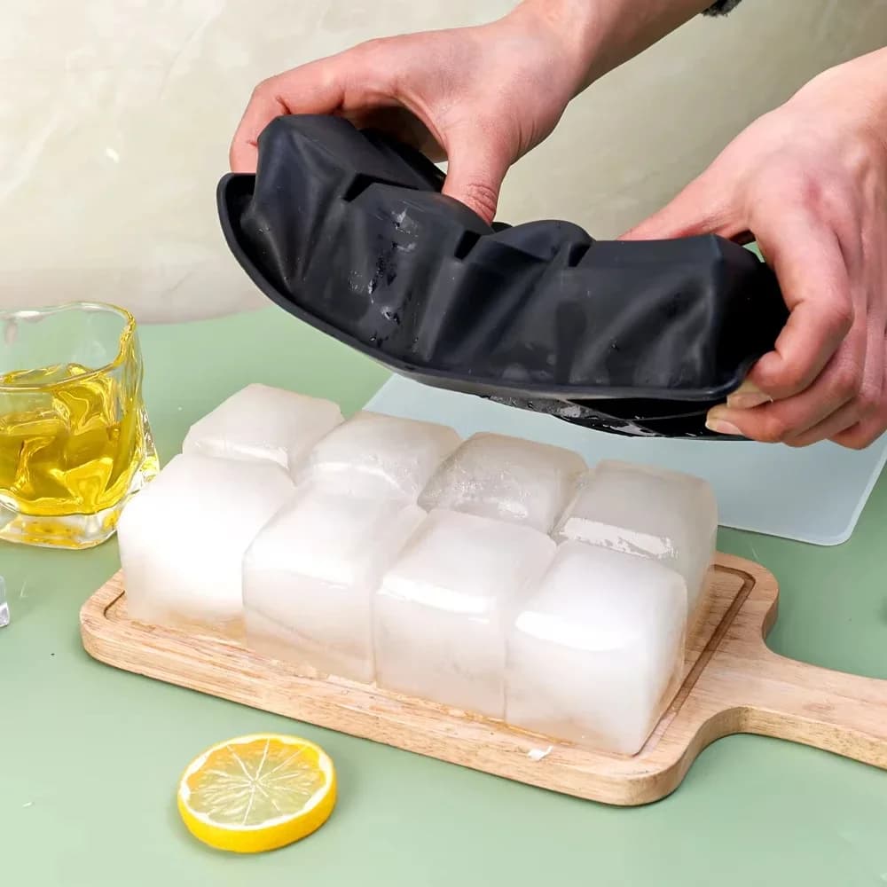 Великий квадратний лоток для кубиків льоду